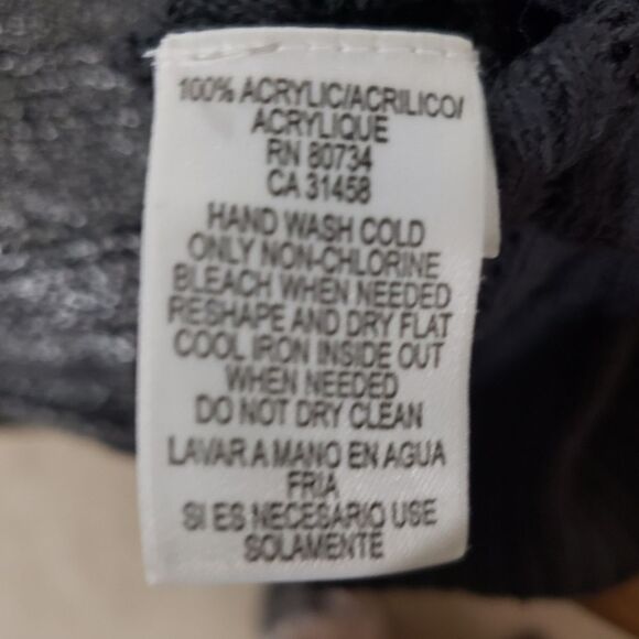 BCBG MaxAzria Small Silver Long Sleeve Metallic V-neck Sweater Top - Picture 9 of 9